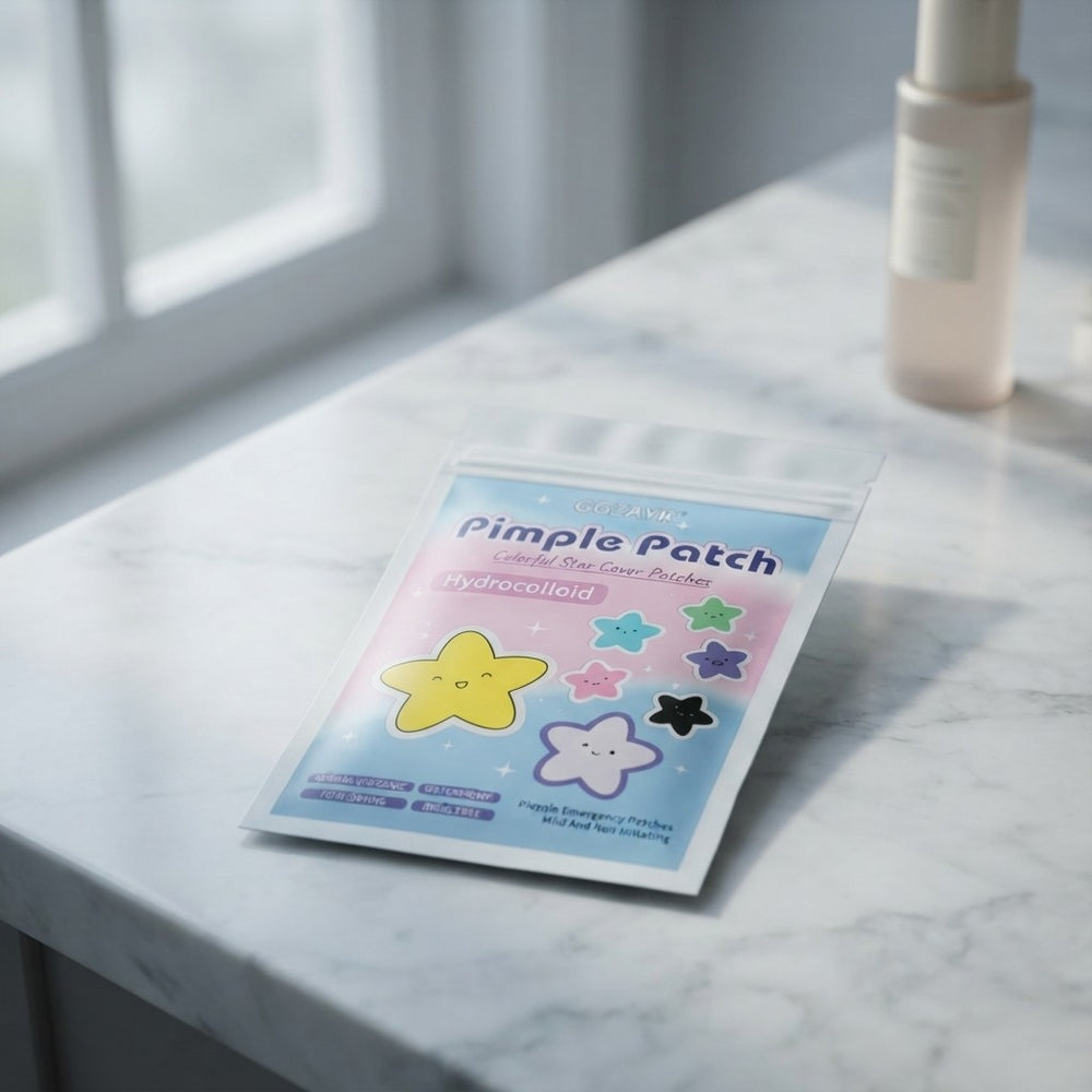 Star Pimple Patches by Dermeli – Cute Hydrocolloid Acne Stickers for Fast Healing & Spot Treatment